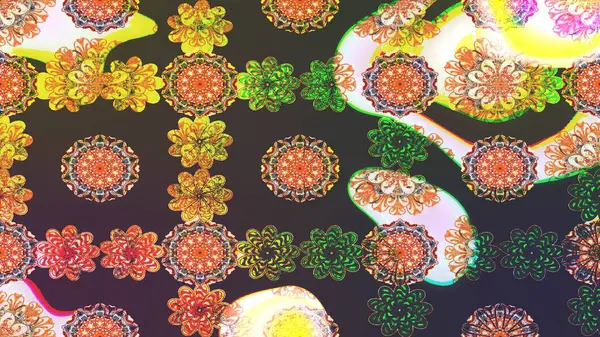 Raster Hip kumaş deseni. Eskiz Vintage Çiçek Deseni.