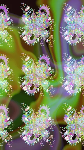 Yatak çarşafları, ceket, paket tasarımı, kumaş ve moda kavramları için tekstil baskısı. Çiçekleri, deniz kabukları, mandalaları ve suluboya efektleriyle donanma geçmişi. Çizim kalıbı etnik tasarım.