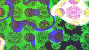 Çiçekli yumuşak bir eskiz şekli. Raster çiçekleri klasik tarzda çizilmiş. Yumuşak, yeşil renkli bahar çiçekleri. Raster illüstrasyonu.