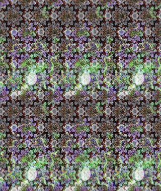 Hediye ambalaj kağıdı, tebrik kartları, posterler ve pankart tasarımı. Gri renkli çiçekler. Raster düz çiçek çizim deseni.