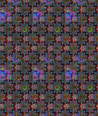 Moda baskıları için zarif bir şablon. Tarafsız çiçekli bahar çiçekleri. Küçük renkli çiçekler. Motley illüstrasyonu. Küçük çiçekte şirin desenler.