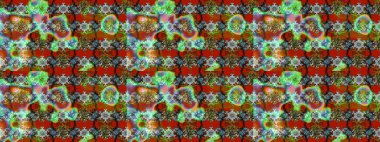 Tekstil veya kitap kapakları, imalat, duvar kağıtları, baskı, hediye paketi ve yapıştırma kitabı için çiçek eskizi geçmişi. Küçük çaplı çiçeklerdeki basit şirin desenler. Raster illüstrasyonu.