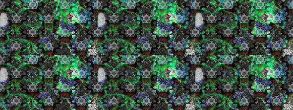 Renkli Bahar Teması eskiz kalıbı. Çocuk stili. Çiçekli eskiz arkaplanı. Düz Çiçek Elementleri Tasarımı.