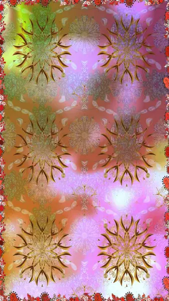 Zentangle soyut çiçekleri. Düz Çiçek Elementleri Tasarımı. Güzel kumaş deseni. Karalama çiçeği. Raster illüstrasyonu. Renkli Bahar Teması Kusursuz Arkaplan.