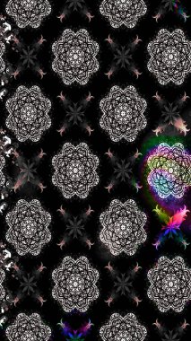 Küçük çiçekteki sevimli çiçek deseni. Raster illüstrasyonu. Tony 'nin kumaş kalıbını çiz. Modaya uygun kumaş deseni.