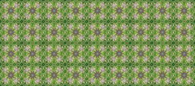 Geleneksel oryantasyon süsü. Kusursuz klasik bej, yeşil ve altın desenli. Klasik vintage arkaplan.