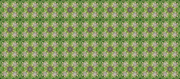 Geleneksel oryantasyon süsü. Kusursuz klasik bej, yeşil ve altın desenli. Klasik vintage arkaplan.