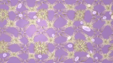 Renkli unsurlarla hareketli arka plan görüntüleri. Çiçekler. Eski model. Bayrak tarzı. Video kaydı. Şablon. Döngü. Kusursuz.. 
