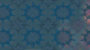 Renkli unsurlarla hareketli arka plan görüntüleri. Çiçekler. Eski model. Bayrak tarzı. Video kaydı. Şablon. Döngü. Kusursuz.. 