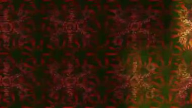 Renkli unsurlarla hareketli arka plan görüntüleri. Çiçekler. Eski model. Bayrak tarzı. Video kaydı. Şablon. Döngü. Kusursuz.. 