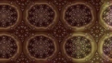 Renkli unsurlarla hareketli arka plan görüntüleri. Çiçekler. Eski model. Bayrak tarzı. Video kaydı. Şablon. Döngü. Kusursuz.. 