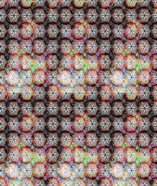 Tomurcukları papatya çiçekleri olan sevimli bir çiçek deseni. Eski usul. Eskiz geçmişi. Miles Fleur, süslü püslü bir süs. Raster illüstrasyonu. Kumaş, tekstil ve duvar kağıdı baskısı için..