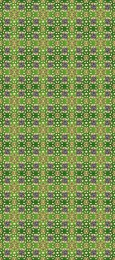 Barok tarzında altın çiçekli süs. Damask arkaplanı. Yeşil, bej ve nötr renklerde altın element. Altın çiçekli, pürüzsüz desen.