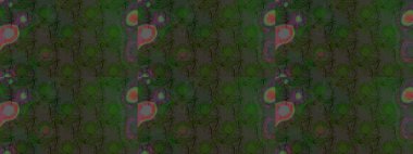 Ultraviyole kumaş deseni. Raster illüstrasyonu. Çizim kalıbı. Organik motif arkaplanı.