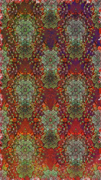 Egzotik çiçekler, kahverengi ve yeşil renkler üzerine botanik, parlak klasik doğa. Klasik tropikal doğal elementlerin suluboya seti. Raster illüstrasyonu.