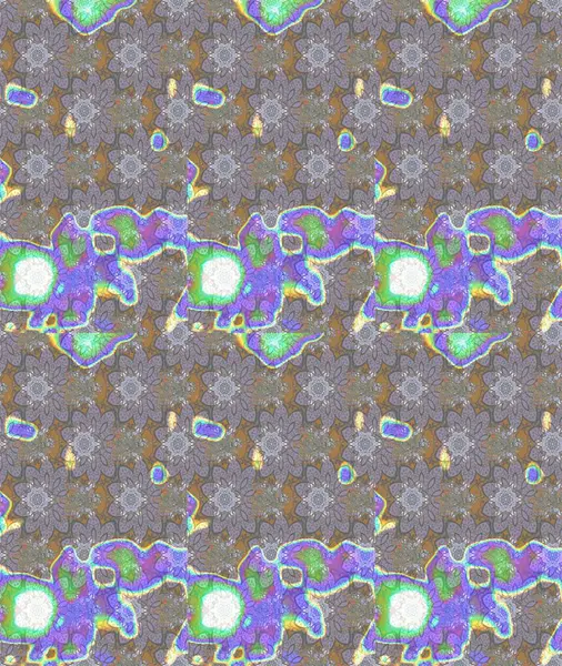 Renkli Bahar Teması eskiz kalıbı. Raster Modaya uygun kumaş deseni. Gri renkli şirin çiçek deseni. Düz Çiçek Elementleri Tasarımı.