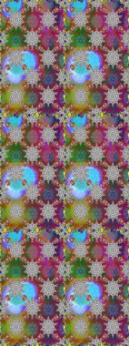 Raster. Sabıka fotoğraflarında, bebek kıyafetlerinde, duvar kâğıtlarında, paket kutularında falan kullanılabilir. Zarif, parlak ve pürüzsüz gri ve kahverengi çiçek desenli tasarım.