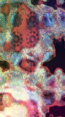 Raster illüstrasyonu. Tarafsız renklerde yaprakları olan yabani çiçekler. Eskiz arkaplan modeli. Suluboya, elle çizilmiş.