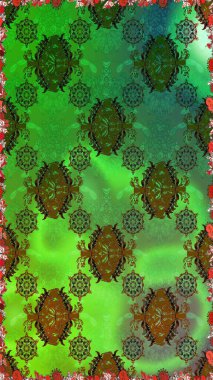 Dekorasyon ve tasarım için güzel bir desen. Ton halinde. Moda baskısı. Çiçeğin suluboya çizimlerinin mükemmel deseni. Suluboya desensiz çiçek buketi.