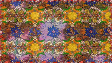 Çizim çiçek deseni duvar kağıdı, web sitesi arka planı, ambalaj kağıdı, davetiye, broşür, afiş veya web sitesi için kullanılabilir. El çizimi Raster çizimi. Karalama elementleri.