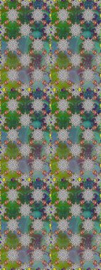 Doğum günü kartı ya da düğün davetiyesi. Raster illüstrasyonu. Suluboya çiçek buketi. Çiçekli tebrik kartı. Yeşil ve gri renklerde. Çiçek arka planı.