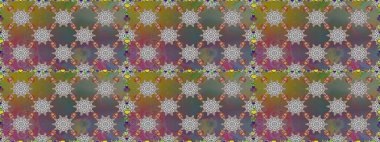 Çiçekli el, pürüzsüz desen çizmiş. Modern gelişim, gri ve kahverengi raster arka plan duvar kağıdı çizimi, klasik çizgiler, desenli desenli çiçekler, çiçekli süsler..