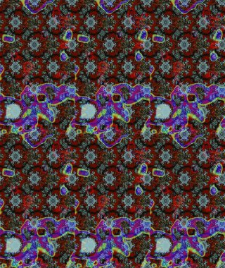 Elle boyanmış suluboya resim çizimleri, çiçekler ve bitkiler. Kahverengi renkte çiçekler.