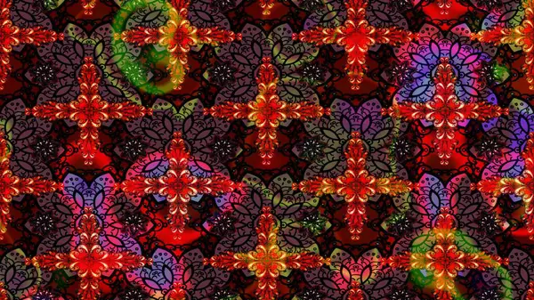 Tropik çiçekler. Kahverengi renkli çiçekler. Gömlek çizimi Arkaplan Deseni.