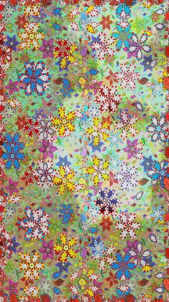 Raster. Zarif, parlak ve kusursuz nötr ve yeşil çiçek desenli tasarım. Sabıka baskıları, bebek kıyafetleri, duvar kâğıtları, paket kutuları vb..