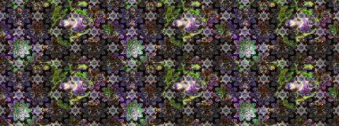 Tekstil, kumaş, kapaklar, duvar kağıtları, baskı, naylon, koleksiyon defteri, örgü, dekupaj için güzel bir eskiz. Küçük gri çiçekli oldukça eski bir besin torbası deseni. Millefleurlar.