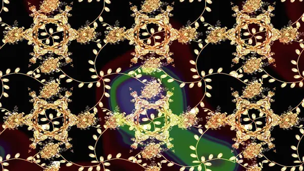 Raster illüstrasyonu. Güzel kumaş deseni. Bahar çiçekli güzel bir çiçek deseni..