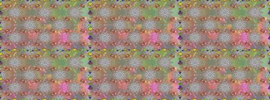 Botanik seamless modeli. Organik öğeleri. Suluboya efekti. Raster desen.