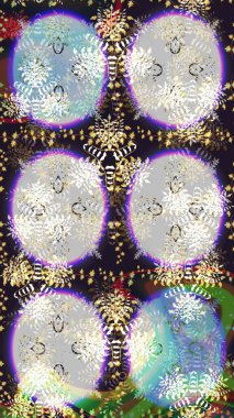 Raster illüstrasyonu. Gri renklerde. Çiçek buketleriyle klasik tarzda eskiz deseni.