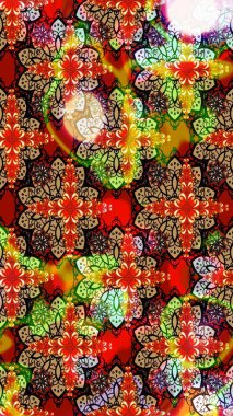 El çizimi Raster çizimi. Karalama elementleri. Çizim çiçek deseni duvar kağıdı, web sitesi arkaplanı, paket kağıdı, davetiye, broşür, pankart veya web sitesi için kullanılabilir.