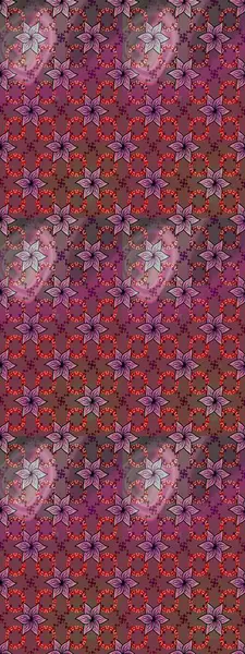 Sevimli çiçek raster deseni. Renkli Yaz Temalı eskiz kalıbı. Düz Çiçek Elementleri Tasarımı. Modaya uygun kumaş deseni.