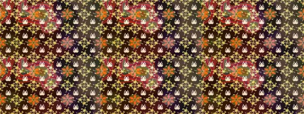 Çiçekli yaz çiçekleri. Moda baskıları için zarif bir şablon. Küçük çiçekte güzel bir desen. Motley illüstrasyonu. Küçük renkli çiçekler. Çizim.