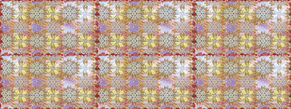 Çiçeklerle suluboya desenli çiçek deseni. Raster illüstrasyonu. Tarafsız ve bej renkli güzel tekstil.