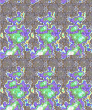 Suluboya etkisi. Botanik çizim kalıbı. Raster deseni. Organik elementler.