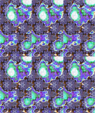 Kumaş, tekstil, duvar kağıdı baskısı için. Raster. Tomurcukları çiçek olan sevimli bir çiçek deseni. Eskiz geçmişi. Raster illüstrasyonu. Antika retro tarzı.