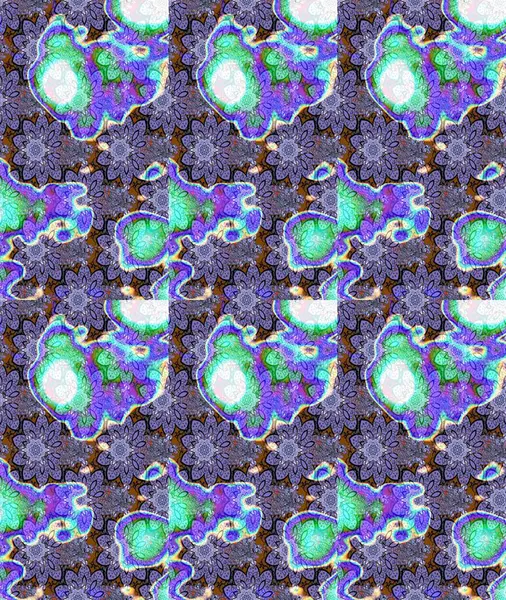 Kumaş, tekstil, duvar kağıdı baskısı için. Raster. Tomurcukları çiçek olan sevimli bir çiçek deseni. Eskiz geçmişi. Raster illüstrasyonu. Antika retro tarzı.