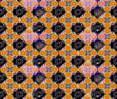 Paketleme, tekstil, duvar kâğıdı için çiçek eskizi. Yumuşak fayans. Raster 'ın taze dokusu. Yumuşak pamuk tasarımı. Klasik çiçek deseni.