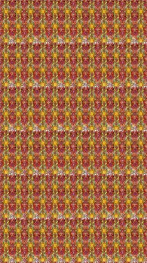 Çiçekli el, pürüzsüz desen çizmiş. Modern gelişim kahverengi raster arka plan duvar kâğıdı illüstrasyon klasik çizgili iz sürme desenli çiçekler, çiçekli süsler.