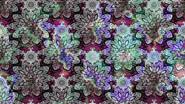 Hediye ambalaj kağıdı, tebrik kartları, posterler ve pankart tasarımı. Gri renkli çiçekler. Raster düz çiçek çizim deseni.