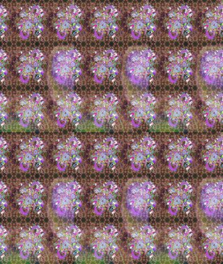 Eski usul. Tomurcukları papatya çiçekleri olan sevimli bir çiçek deseni. Eskiz geçmişi. Miles Fleur, süslü püslü bir süs. Raster illüstrasyonu. Kumaş, tekstil ve duvar kağıdı baskısı için..