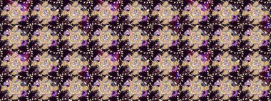 Siyah renkli çiçekler. Çiçekli karalama şeklinde Raster çiçek deseni. Yumuşak, bahar çiçekli arka plan.