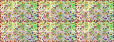 Çiçek arka plan. Sorunsuz raster desen. Güzel kumaş deseni.