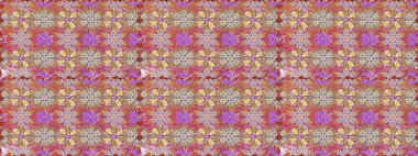 Çiçekli karalama şeklinde Raster çiçek deseni. Nazik, narin çiçek arkaplanı. Tarafsız ve pembe renkte çiçekler.