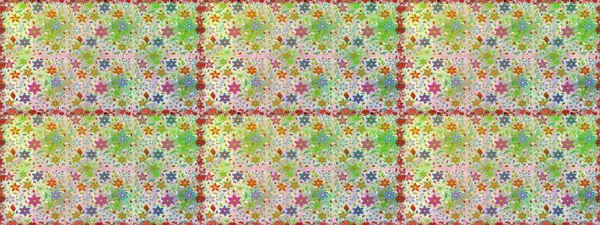 Küçük renkli çiçekler. Küçük çiçekte güzel bir desen. Çiçekli bahar çiçekleri. Motley illüstrasyonu. Moda baskıları için zarif bir şablon.