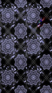 Çiçekli eskiz deseni. Suluboya çizimi. El çizimi. Siyah renkte çiçekler.