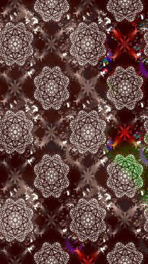 Eskiz arkaplan modeli. Vadinin çiçekleri kahverengi renklerde. Suluboya, elle çizilmiş. Raster - stok.